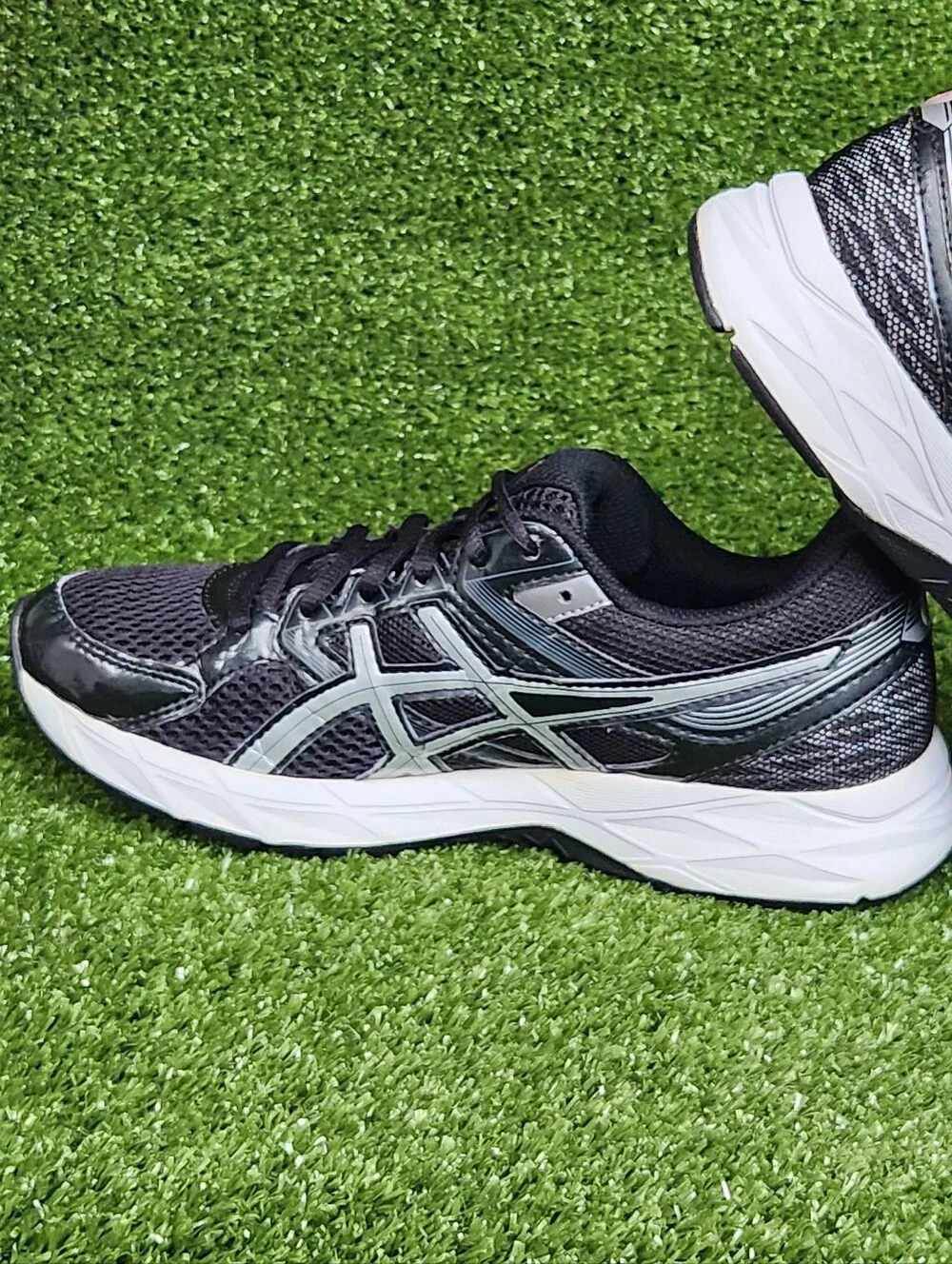 Asics Gel-Contend 3 Womens Size 6.5 Black Athletic Running Comfy Sneakers Shoes